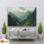 Fotodrobė "Cloudy day in the mountains" Fotodrobės interjerui | Colorbee.lt